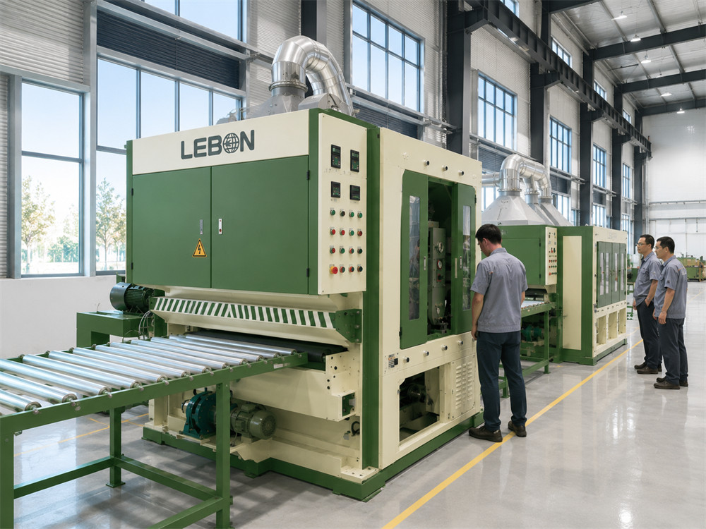 Scotch-Brite Finishing Machine