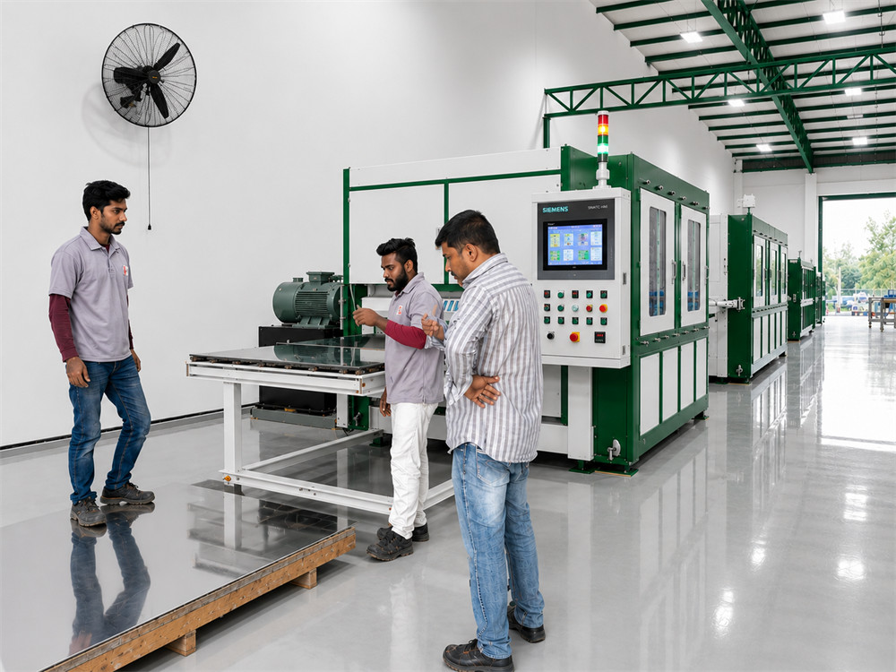 Wet Hairline Finishing Machine